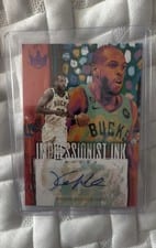 2023-24 Panini Court Kings Impressionist Ink Khris Middleton #II-KHR card