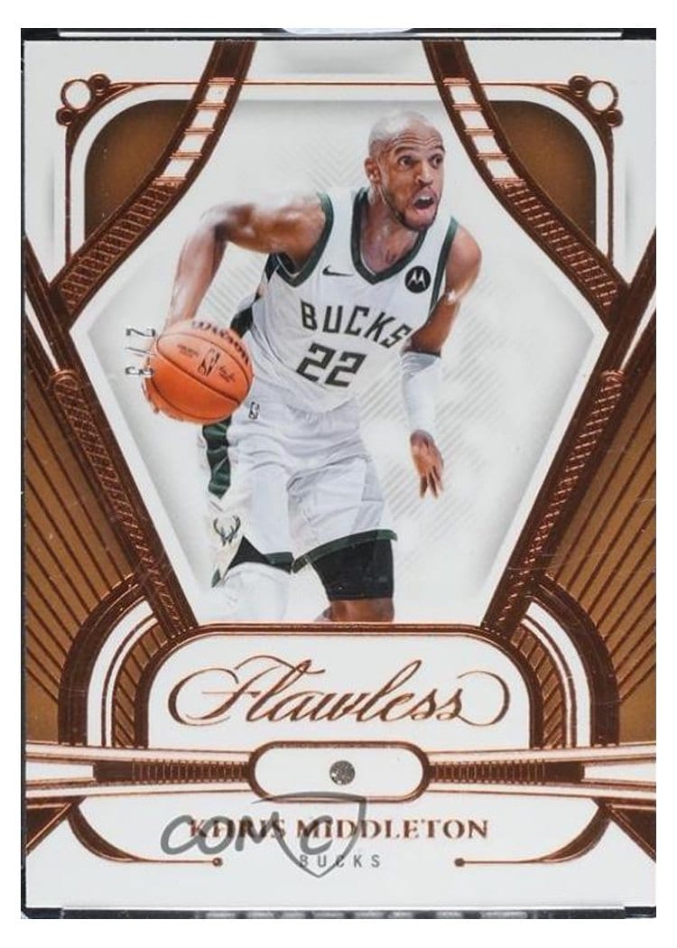 2023-24 Panini Flawless Base Set Khris Middleton #78 card