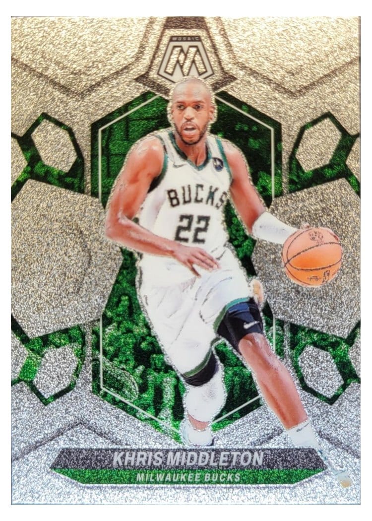 2023-24 Panini Mosaic Base Set Khris Middleton #59 card