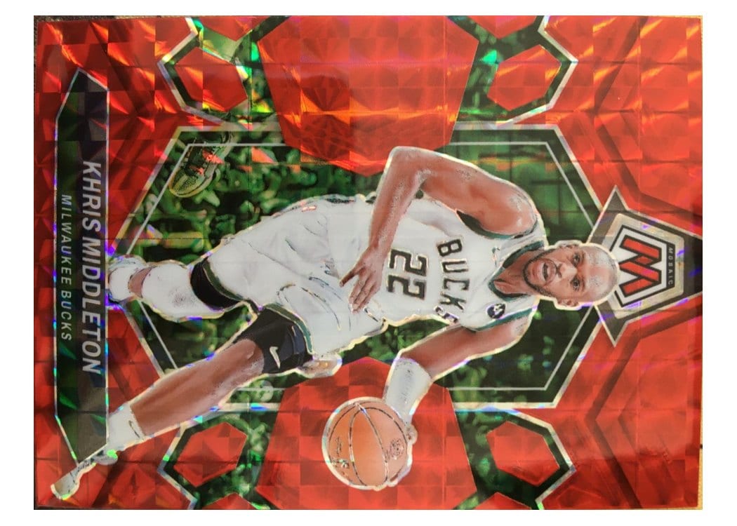 2023-24 Panini Mosaic Base Set Khris Middleton #59 card