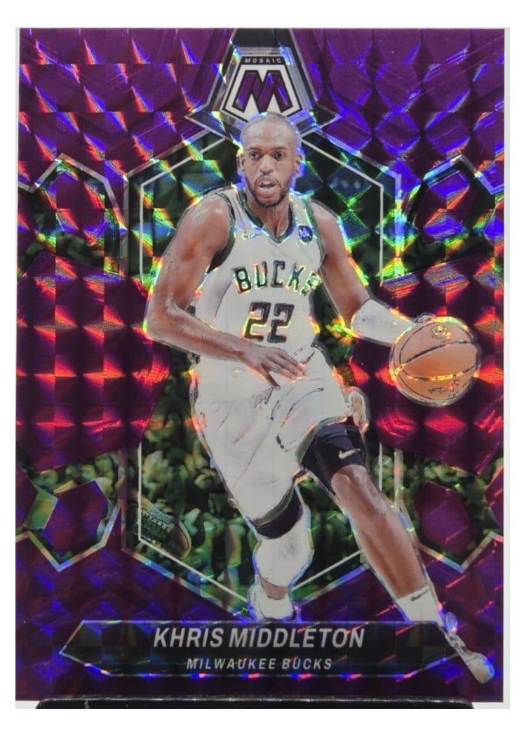 2023-24 Panini Mosaic Base Set Khris Middleton #59 card
