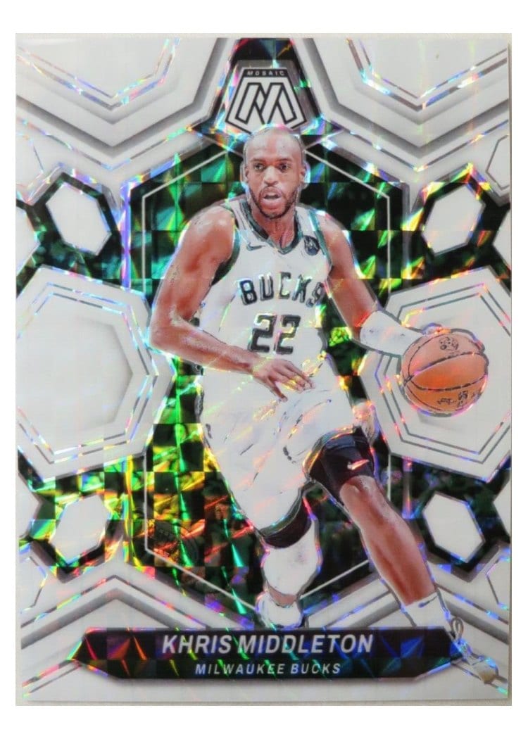 2023-24 Panini Mosaic Base Set Khris Middleton #59 card