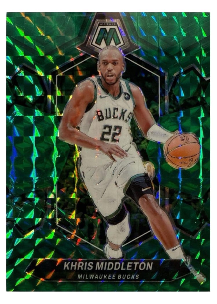 2023-24 Panini Mosaic Base Set Khris Middleton #59 card