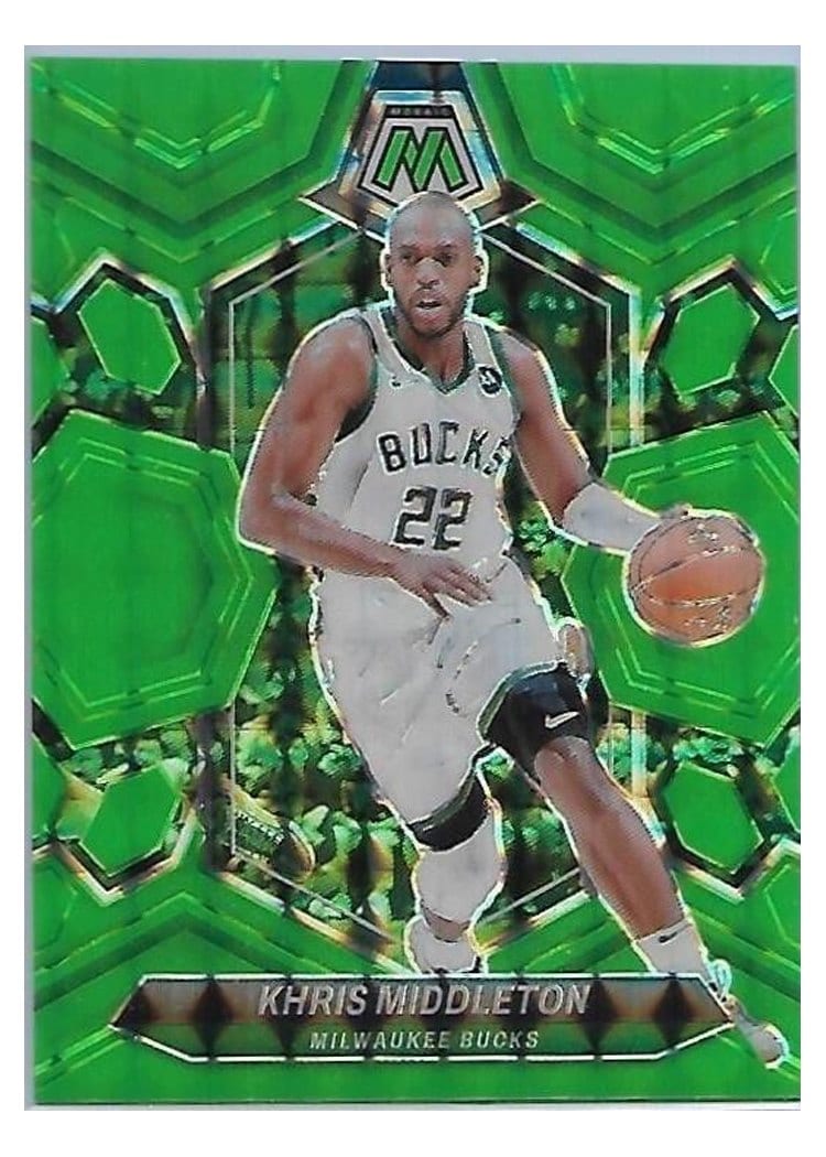 2023-24 Panini Mosaic Base Set Khris Middleton #59 card