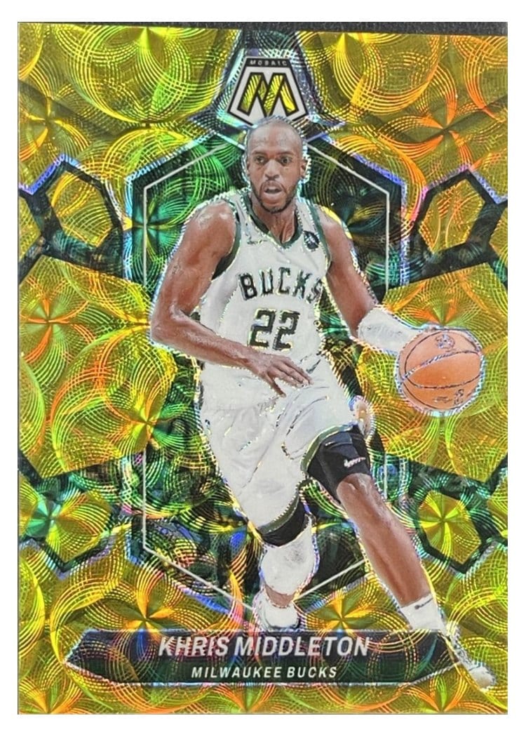 2023-24 Panini Mosaic Base Set Khris Middleton #59 card
