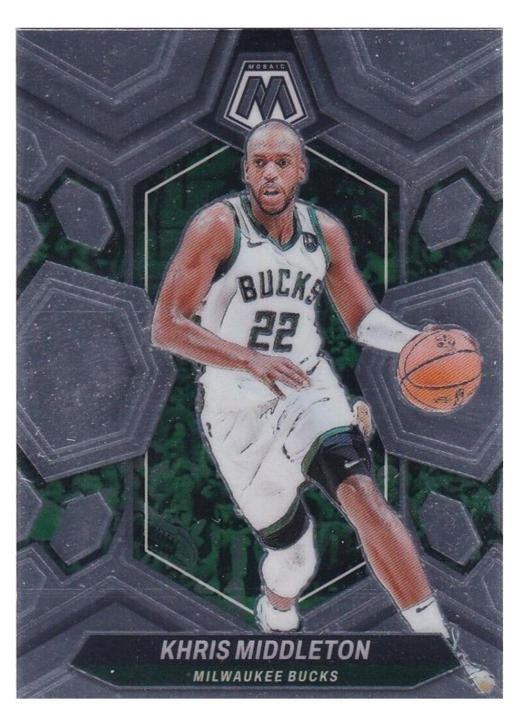 2023-24 Panini Mosaic Base Set Khris Middleton #59 card