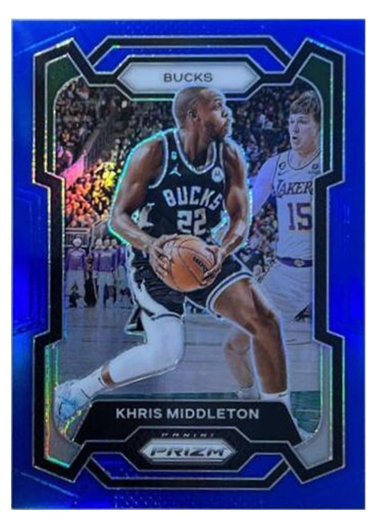 2023-24 Panini Prizm Base Set Khris Middleton #60 card