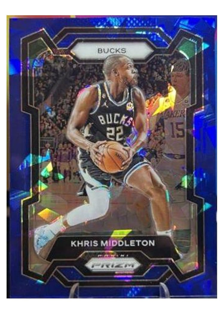 2023-24 Panini Prizm Base Set Khris Middleton #60 card
