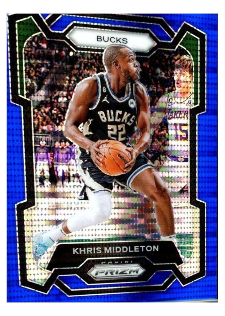 2023-24 Panini Prizm Base Set Khris Middleton #60 card