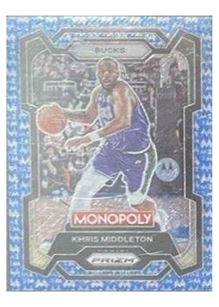 2023-24 Panini Prizm Base Set Khris Middleton #60 card