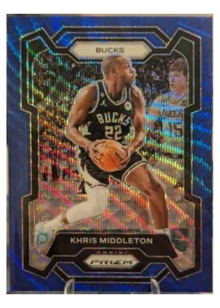 2023-24 Panini Prizm Base Set Khris Middleton #60 card