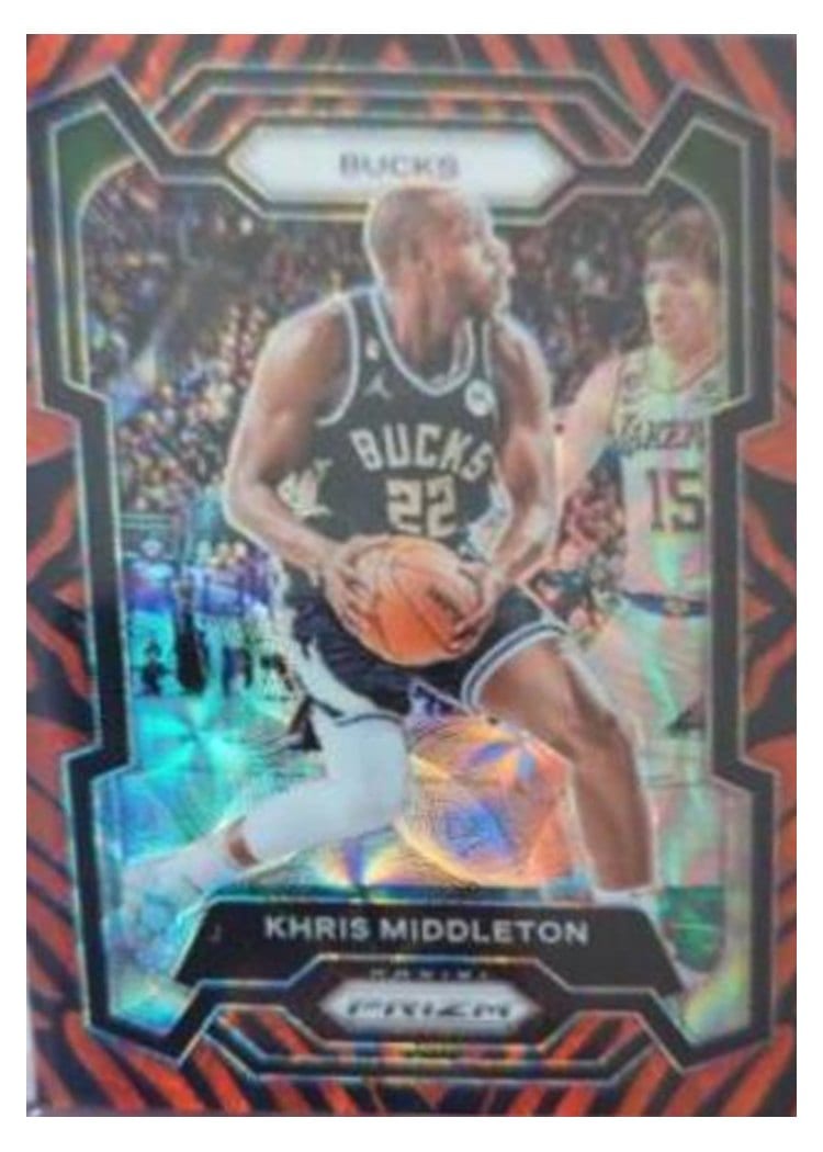 2023-24 Panini Prizm Base Set Khris Middleton #60 card