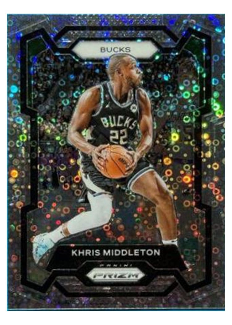 2023-24 Panini Prizm Base Set Khris Middleton #60 card