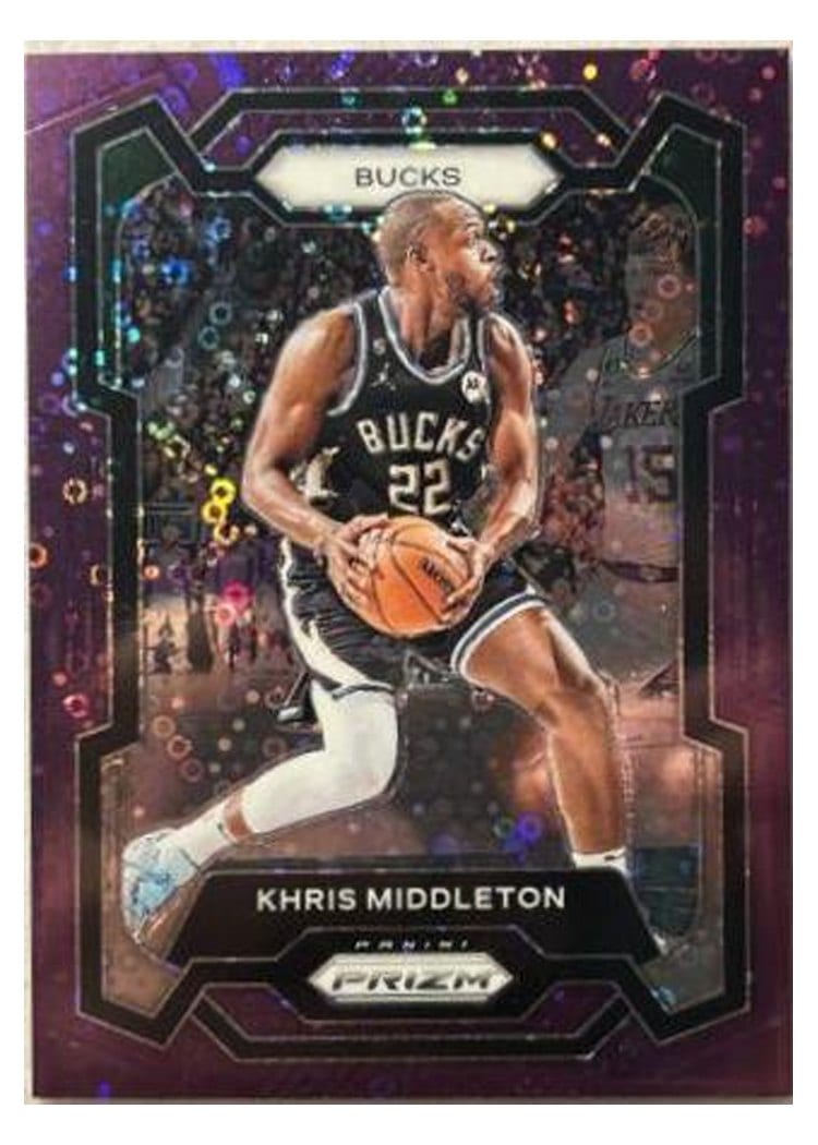 2023-24 Panini Prizm Base Set Khris Middleton #60 card