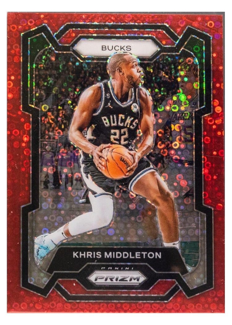 2023-24 Panini Prizm Base Set Khris Middleton #60 card