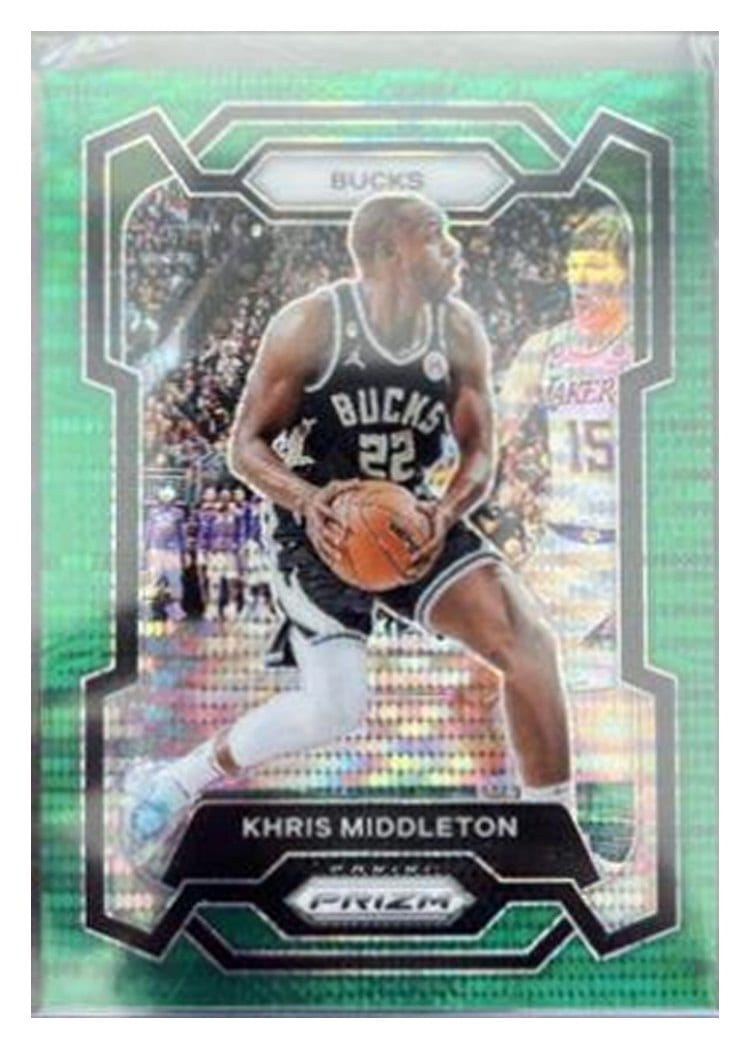 2023-24 Panini Prizm Base Set Khris Middleton #60 card