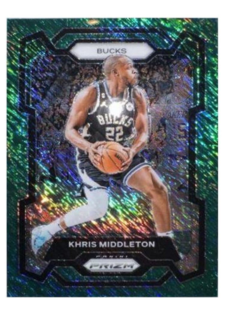 2023-24 Panini Prizm Base Set Khris Middleton #60 card