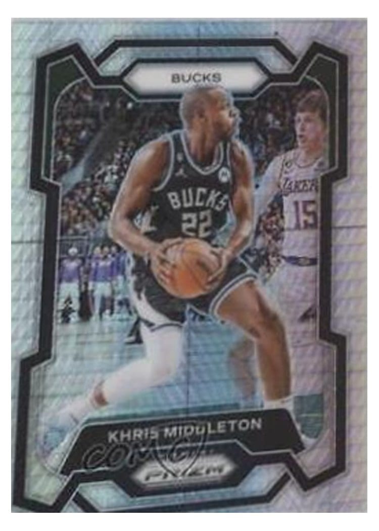 2023-24 Panini Prizm Base Set Khris Middleton #60 card