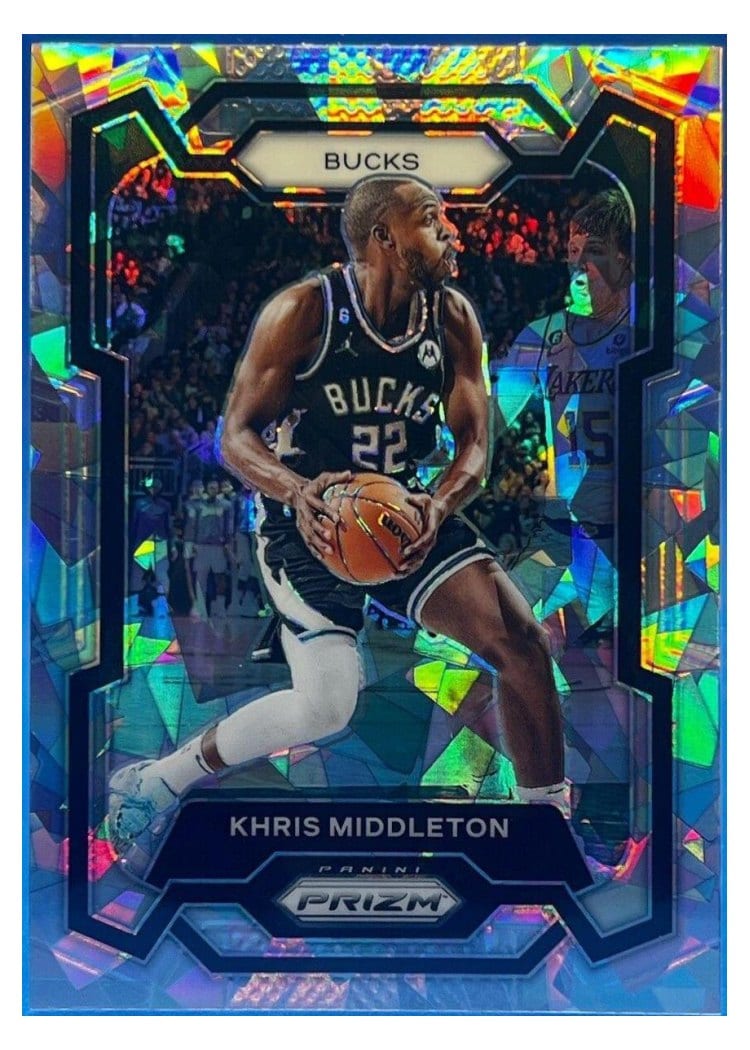 2023-24 Panini Prizm Base Set Khris Middleton #60 card