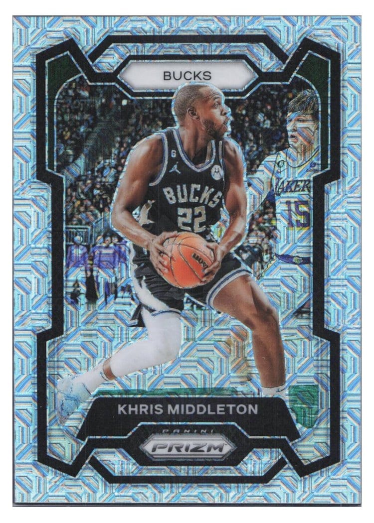 2023-24 Panini Prizm Base Set Khris Middleton #60 card