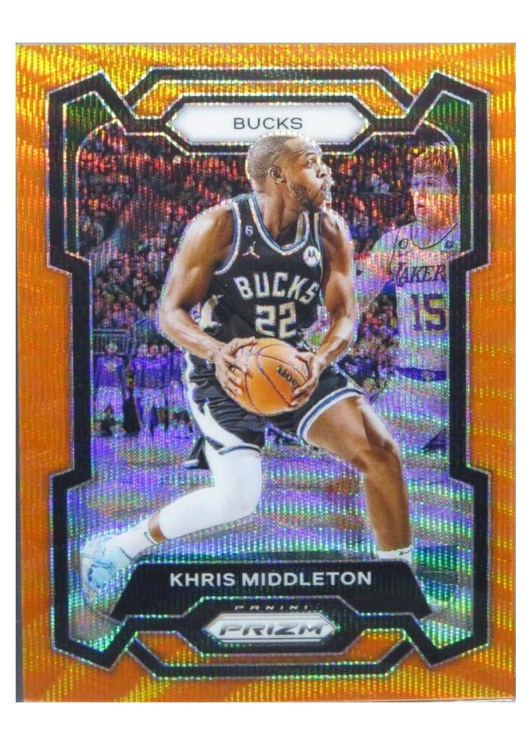 2023-24 Panini Prizm Base Set Khris Middleton #60 card