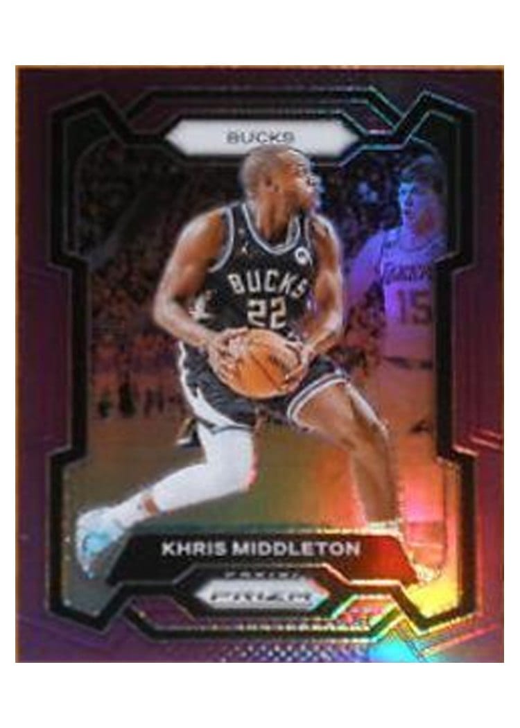2023-24 Panini Prizm Base Set Khris Middleton #60 card