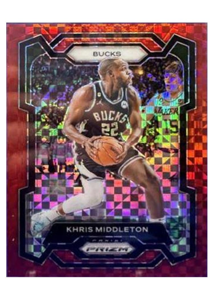 2023-24 Panini Prizm Base Set Khris Middleton #60 card