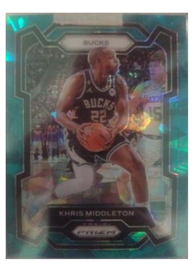2023-24 Panini Prizm Base Set Khris Middleton #60 card