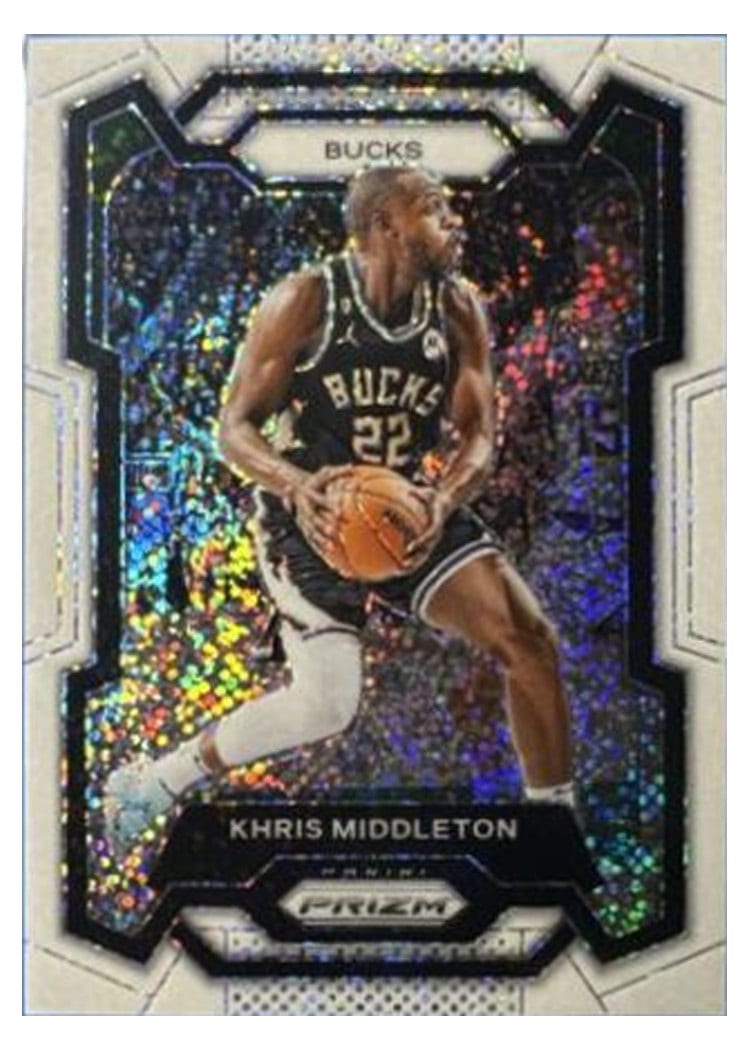 2023-24 Panini Prizm Base Set Khris Middleton #60 card