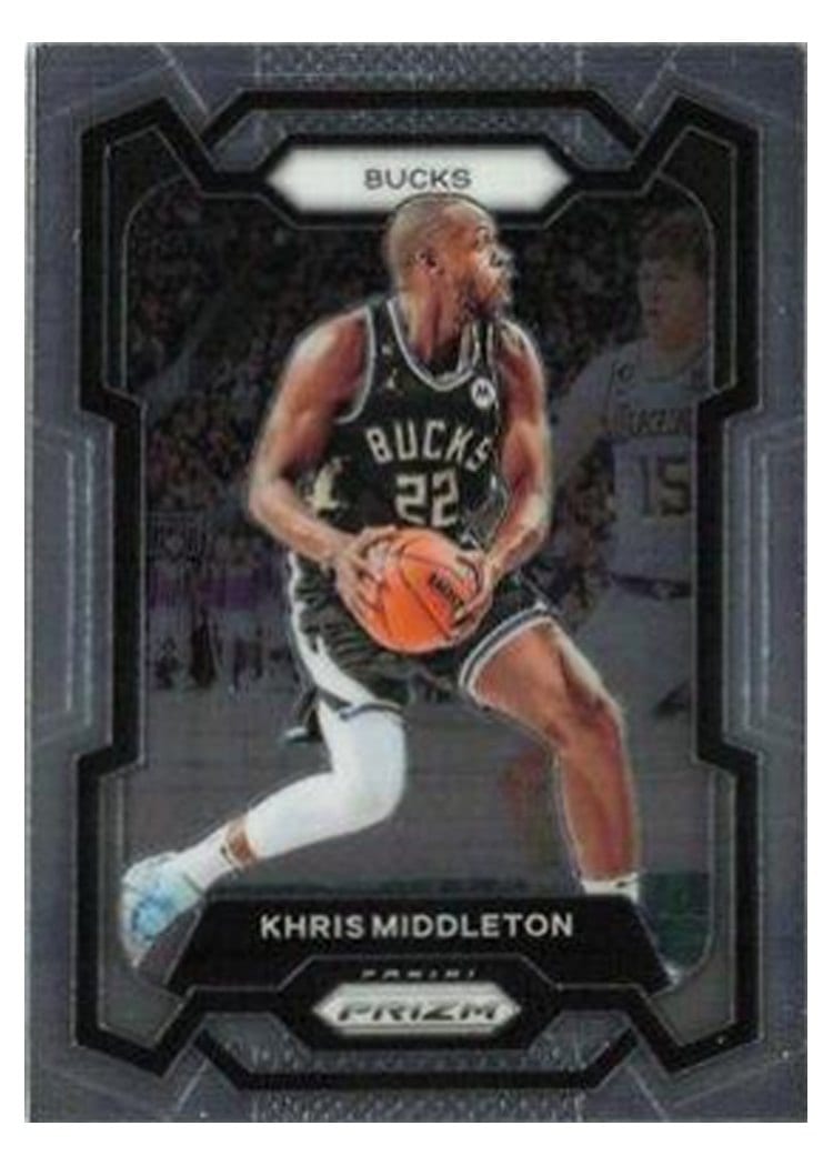 2023-24 Panini Prizm Base Set Khris Middleton #60 card