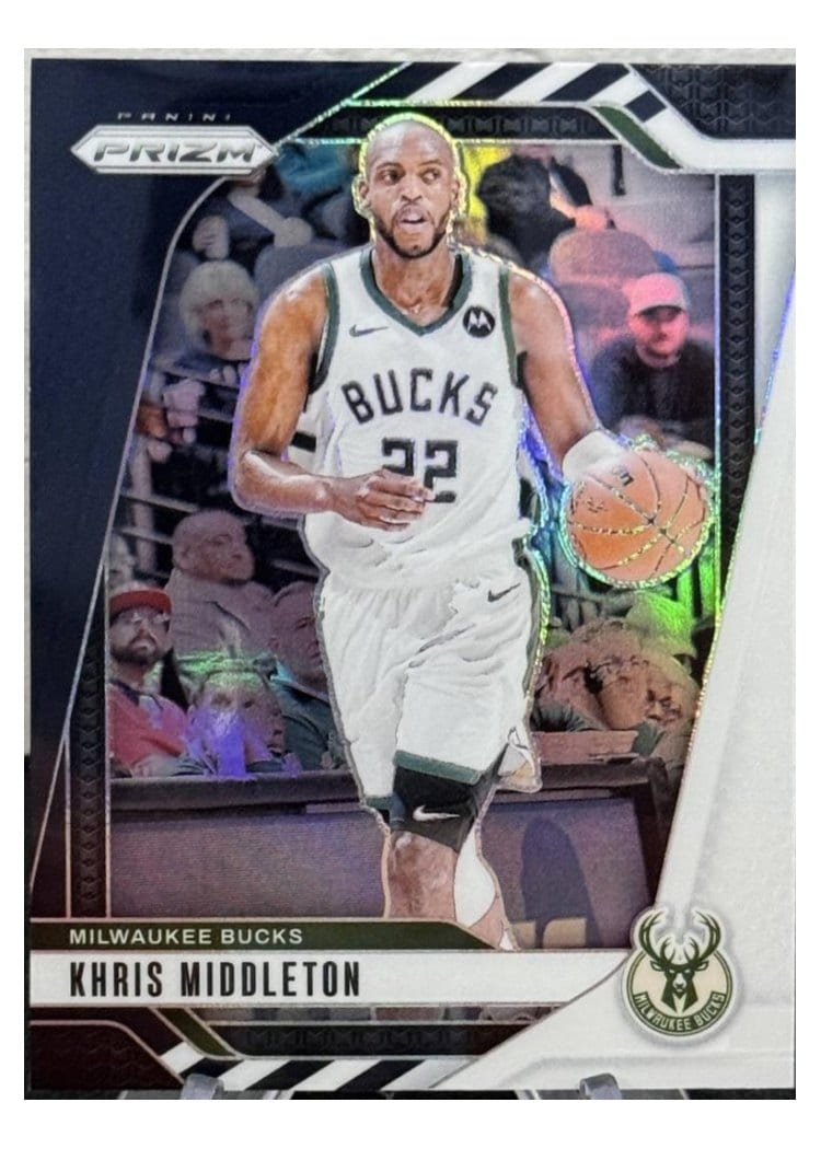 2024-25 Panini Prizm Base Set Khris Middleton #153 card