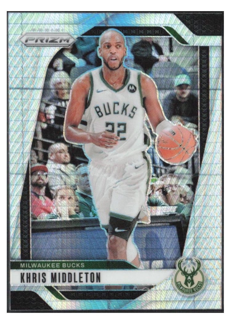 2024-25 Panini Prizm Base Set Khris Middleton #153 card