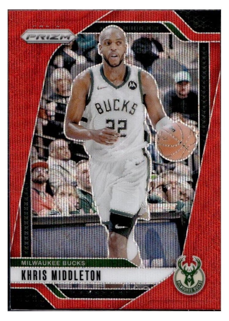 2024-25 Panini Prizm Base Set Khris Middleton #153 card
