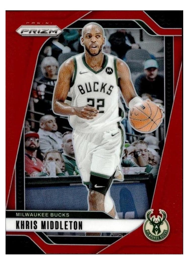 2024-25 Panini Prizm Base Set Khris Middleton #153 card