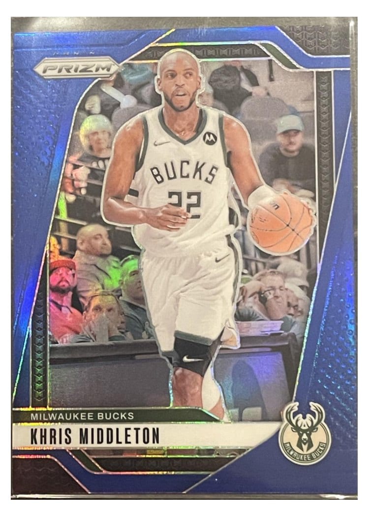 2024-25 Panini Prizm Base Set Khris Middleton #153 card
