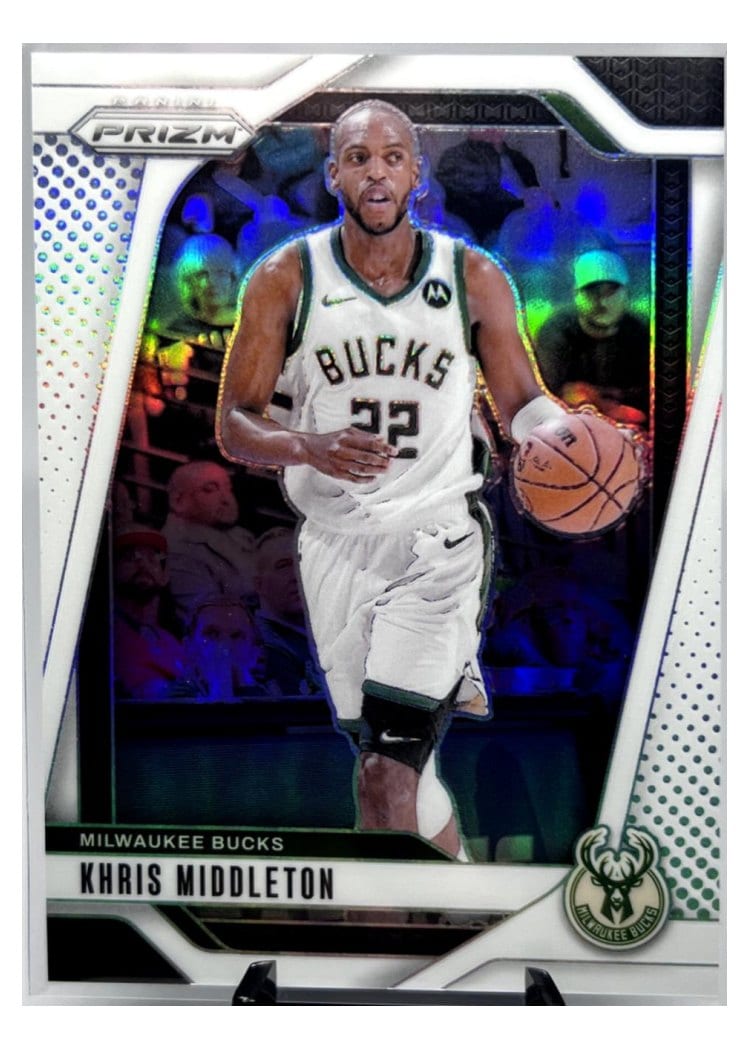 2024-25 Panini Prizm Base Set Khris Middleton #153 card