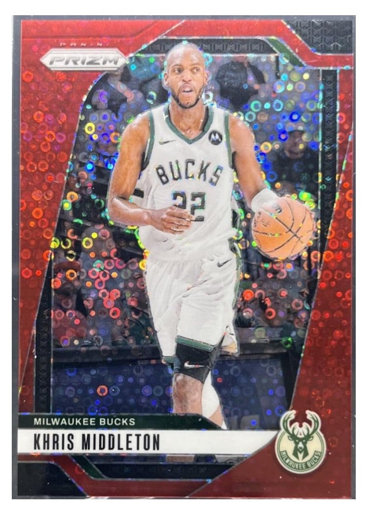 2024-25 Panini Prizm Base Set Khris Middleton #153 card