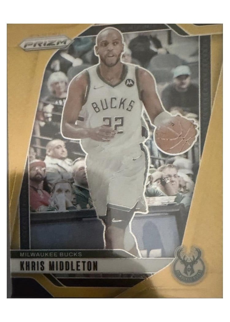 2024-25 Panini Prizm Base Set Khris Middleton #153 card