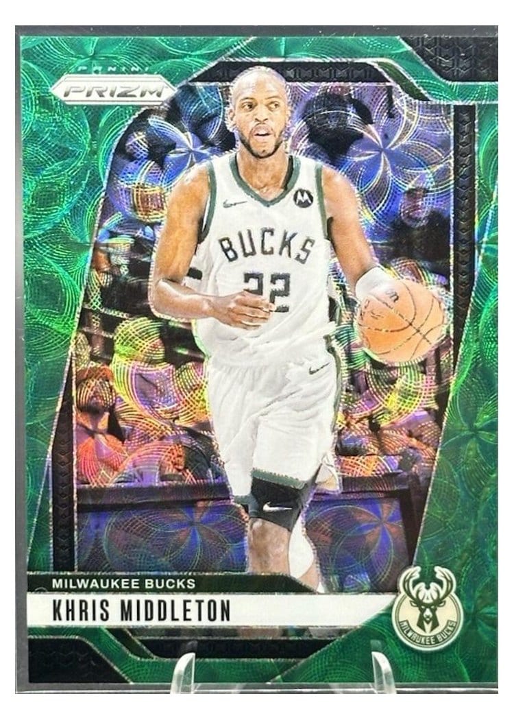 2024-25 Panini Prizm Base Set Khris Middleton #153 card