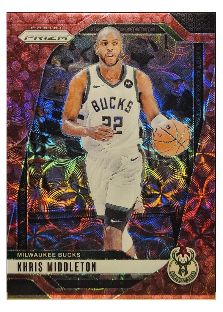 2024-25 Panini Prizm Base Set Khris Middleton #153 card