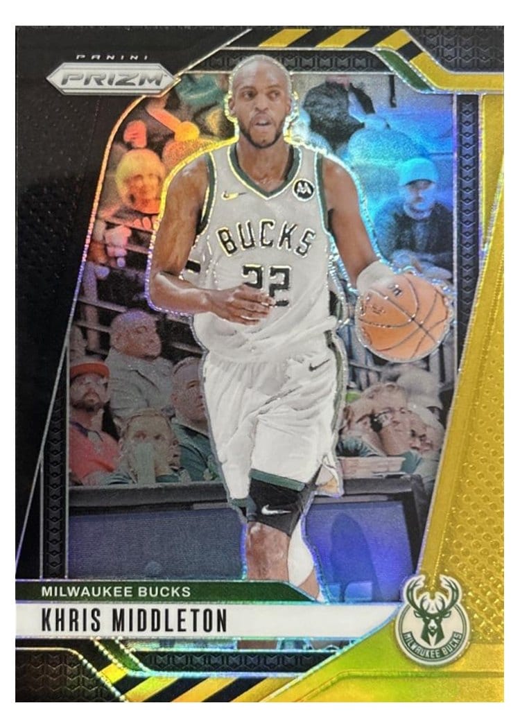 2024-25 Panini Prizm Base Set Khris Middleton #153 card