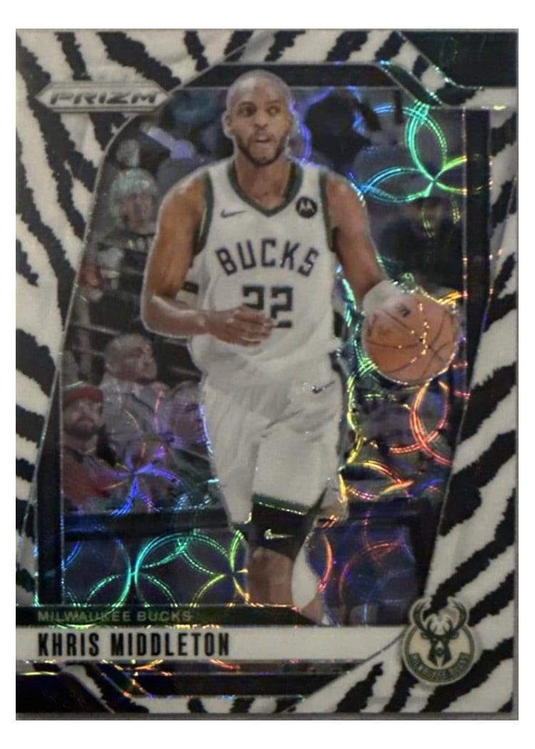 2024-25 Panini Prizm Base Set Khris Middleton #153 card