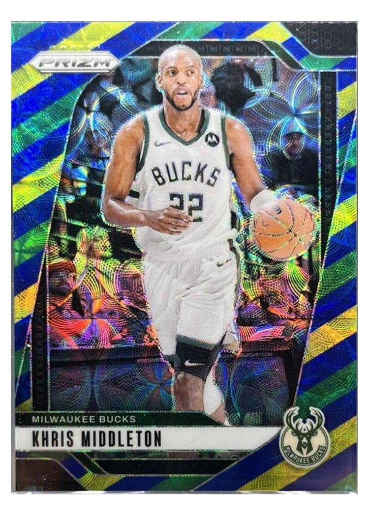 2024-25 Panini Prizm Base Set Khris Middleton #153 card