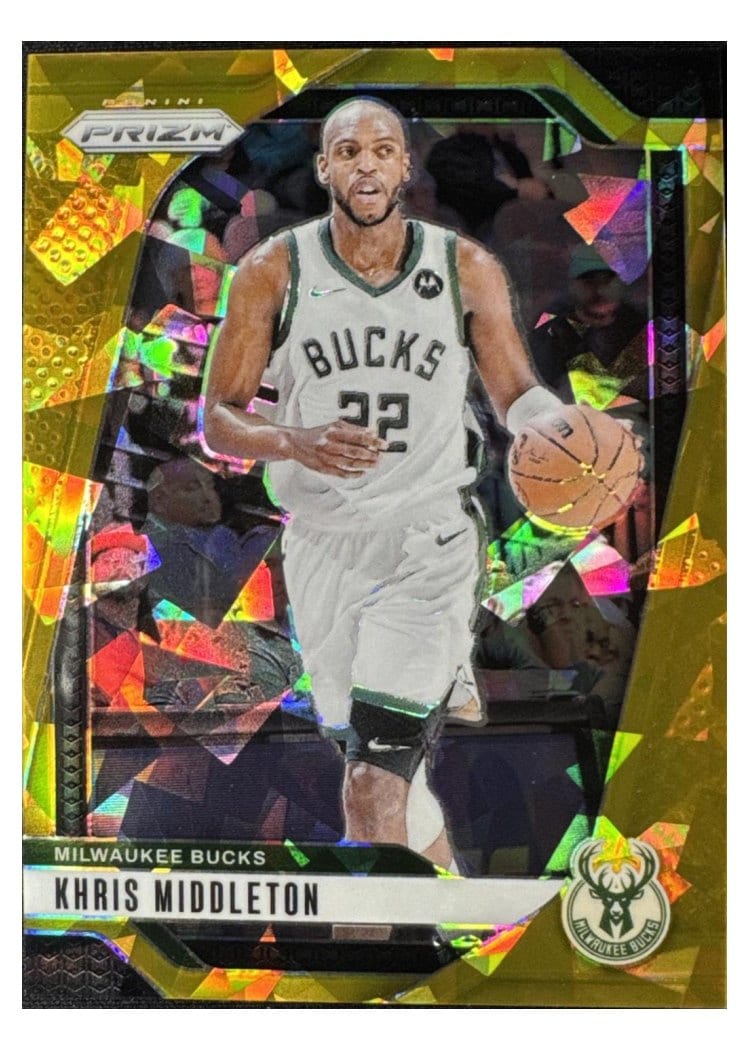 2024-25 Panini Prizm Base Set Khris Middleton #153 card
