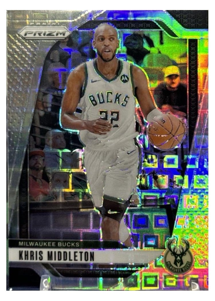 2024-25 Panini Prizm Base Set Khris Middleton #153 card