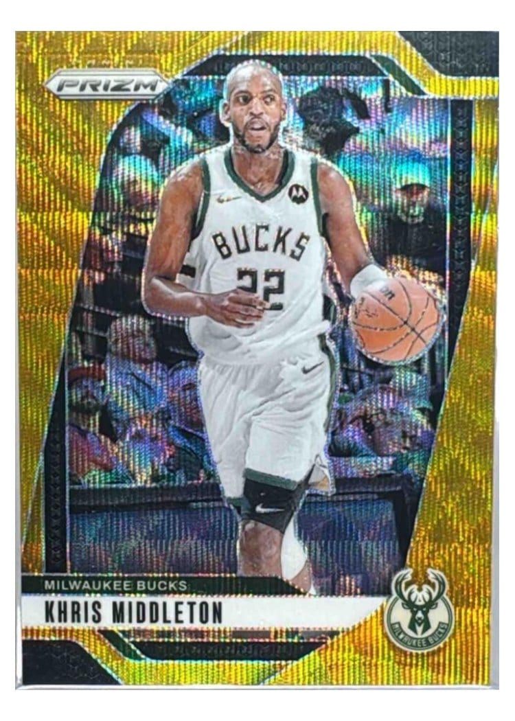 2024-25 Panini Prizm Base Set Khris Middleton #153 card