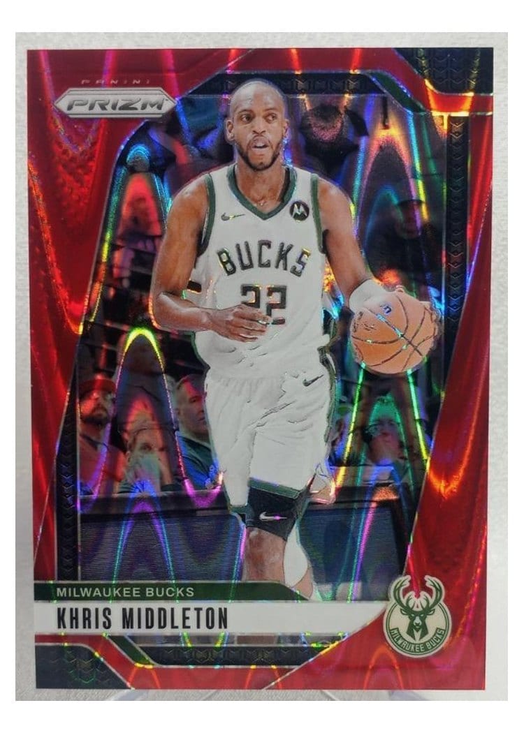 2024-25 Panini Prizm Base Set Khris Middleton #153 card
