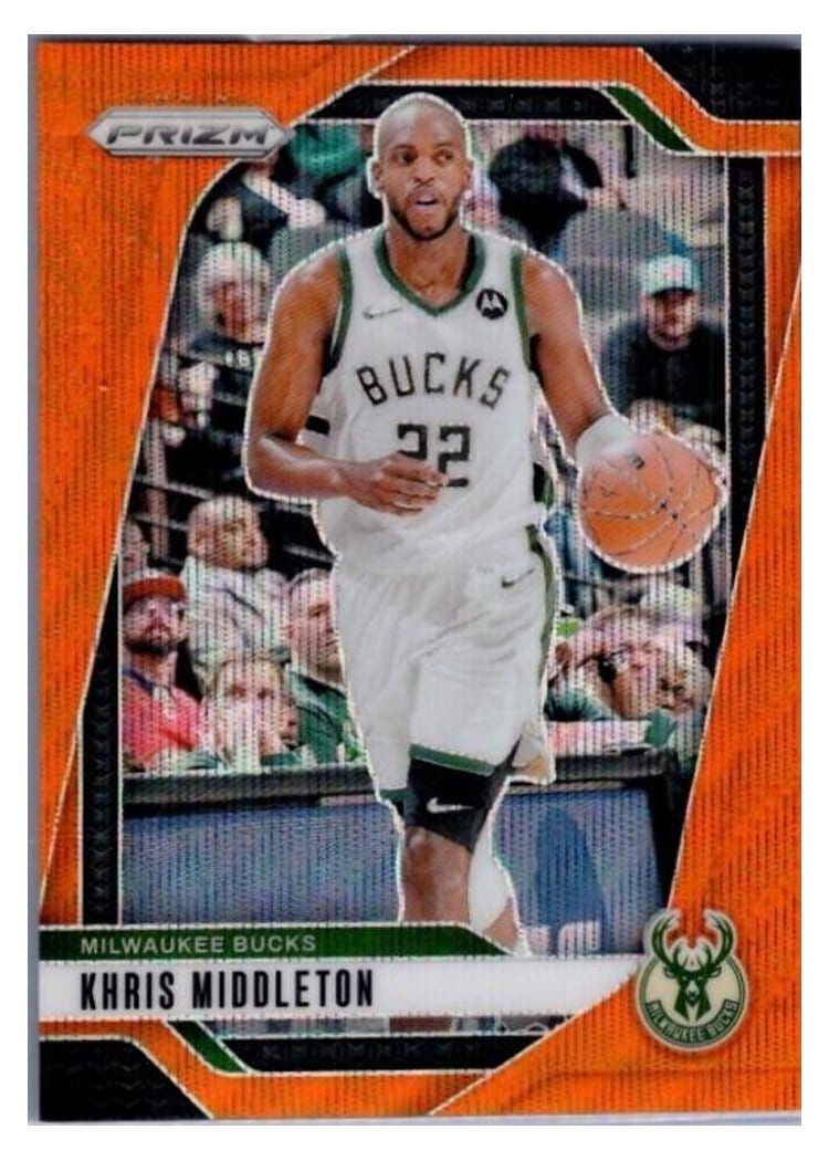 2024-25 Panini Prizm Base Set Khris Middleton #153 card