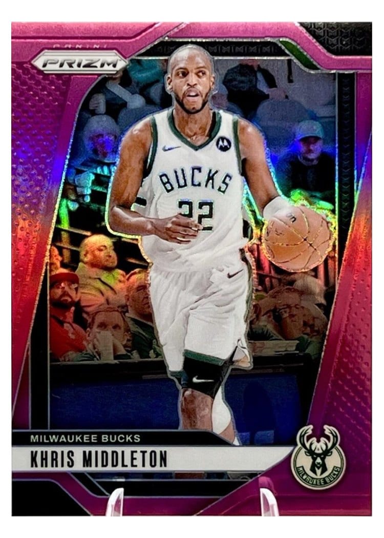 2024-25 Panini Prizm Base Set Khris Middleton #153 card