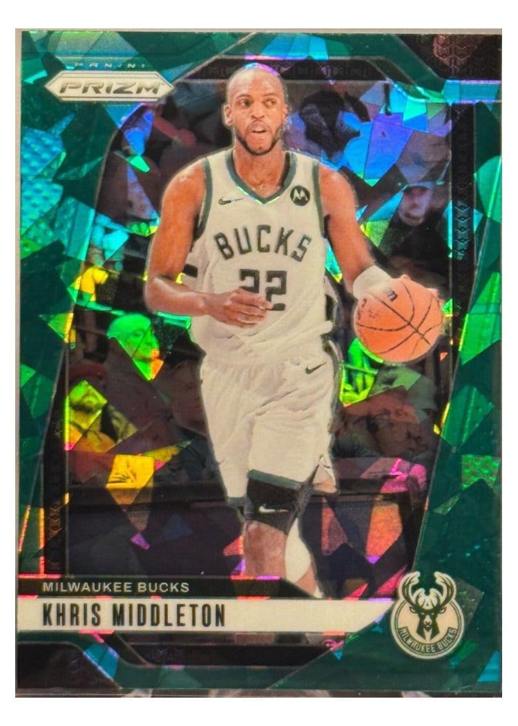 2024-25 Panini Prizm Base Set Khris Middleton #153 card